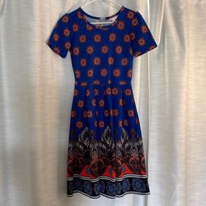LuLa Roe Amelia style dress size XS.